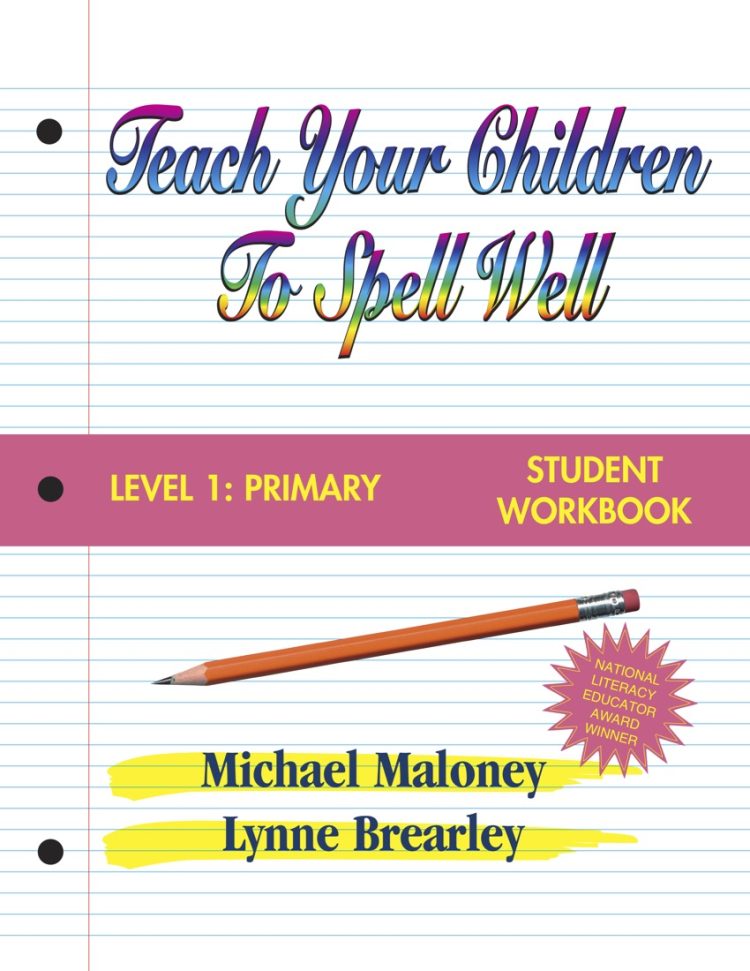 Teach Your Children to Spell Well Level 1 Primary SW Front Cover