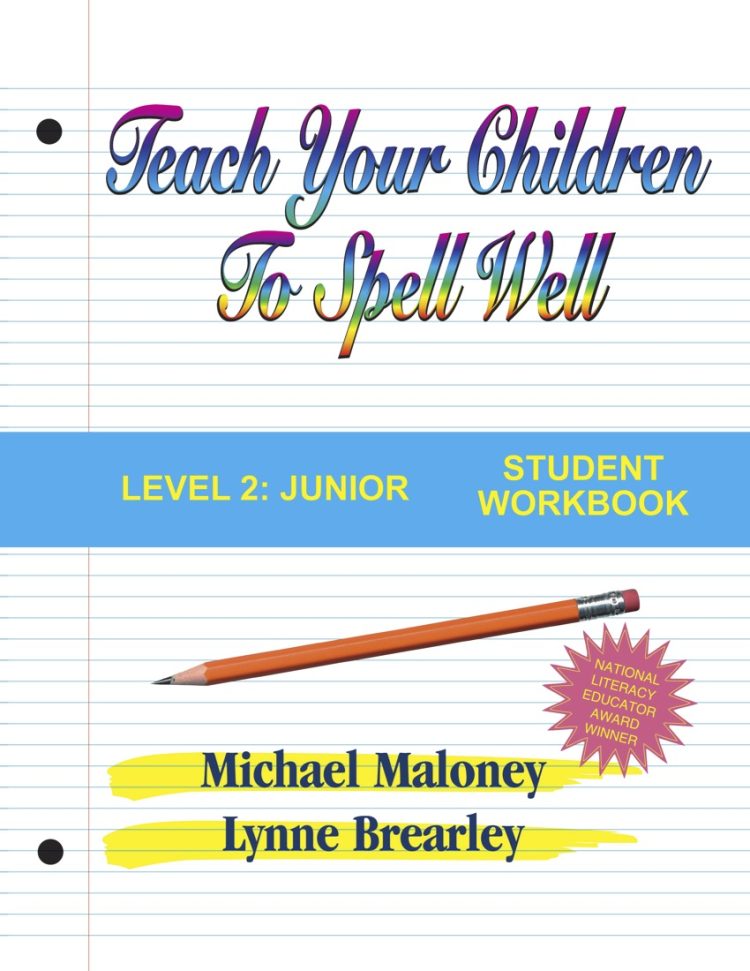 Teach Your Children to Spell Well Level 2 Junior SW Front Cover