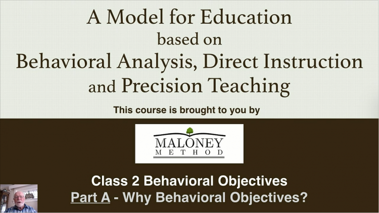 MM 2 - Behavioral Objectives Part A Title Screen