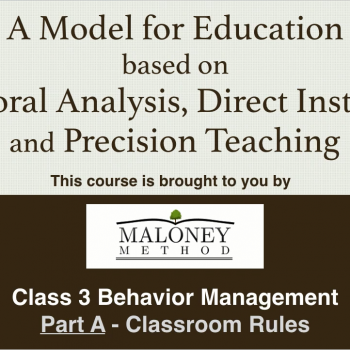 MM 3 - Behavior Management Part A Title Screen