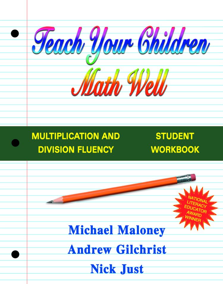 Teach Your Children Math Well Multiplication and Division SW Front Cover
